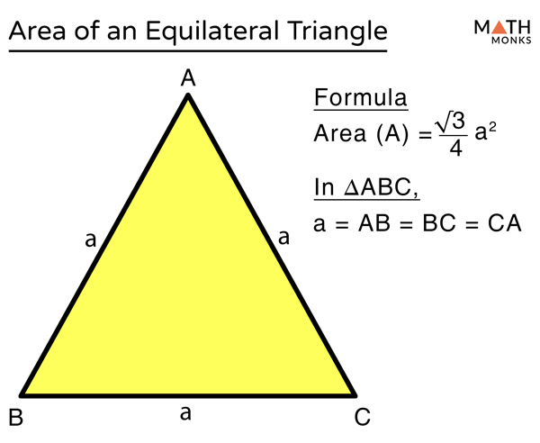 Area Of An Equilateral Triangle 