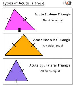Acute Triangle: Definition, Types, Formulas