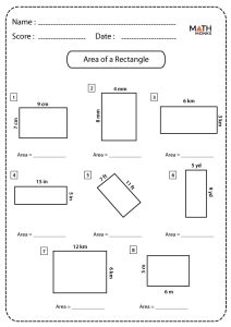 Area of Rectangle - Definition, Formulas, & Examples