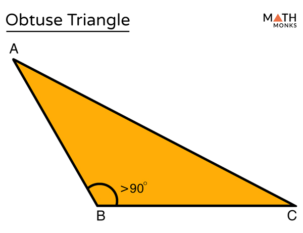What is obtuse angled triangle in maths: Definition, Types and Importance  of obtuse angled triangle