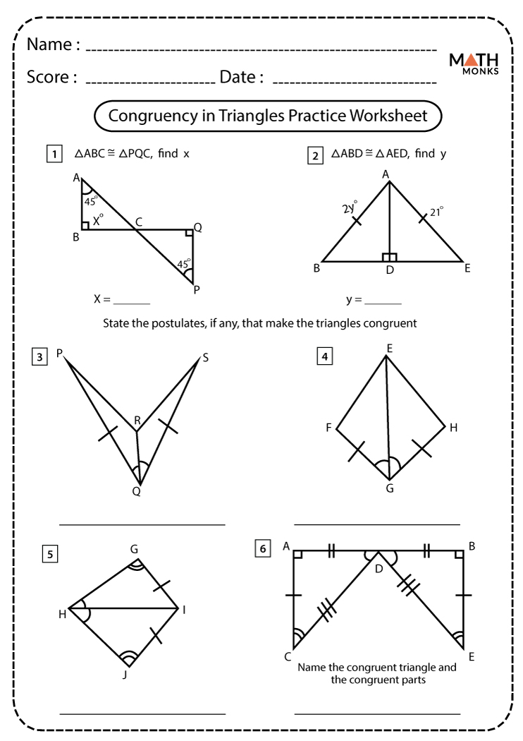 geometry congruent shapes