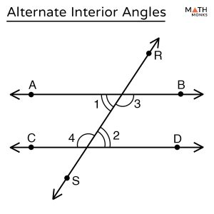 Alternate Interior Angles – Definition & Theorem with Examples