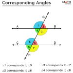 Corresponding Angles – Definition & Theorem with Examples