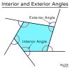 Interior and Exterior Angles – Definitions & Formulas with Examples