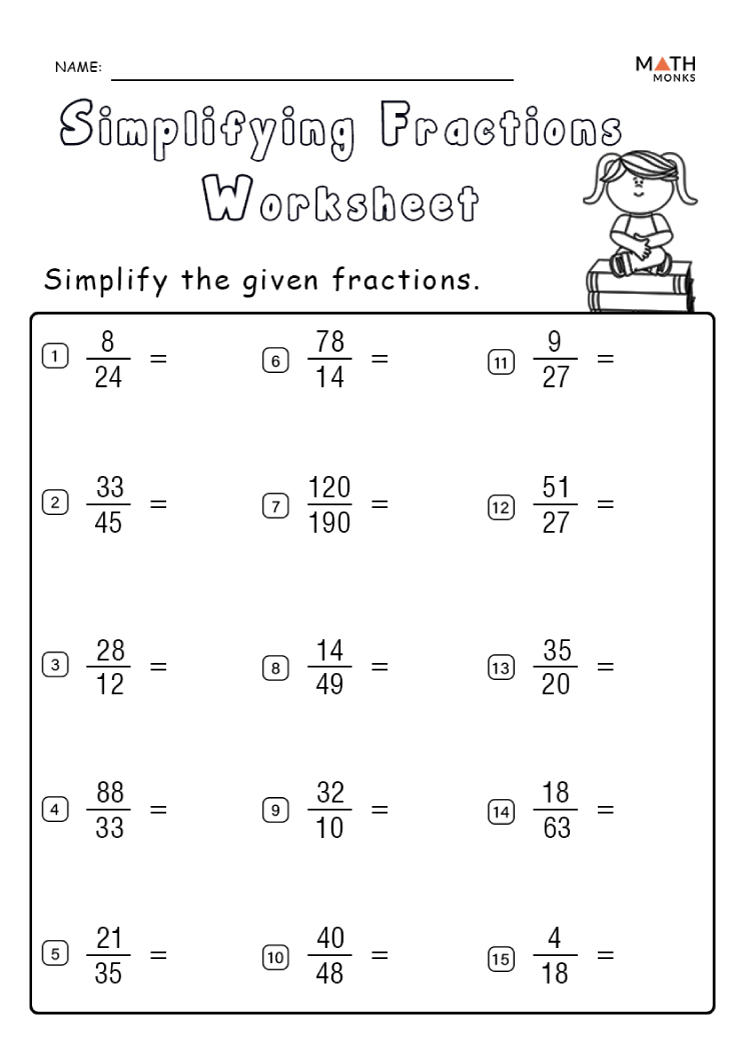 grade-5-fractions-worksheet-simplifying-fractions-fractions-to-write-each-fraction-or-mixed