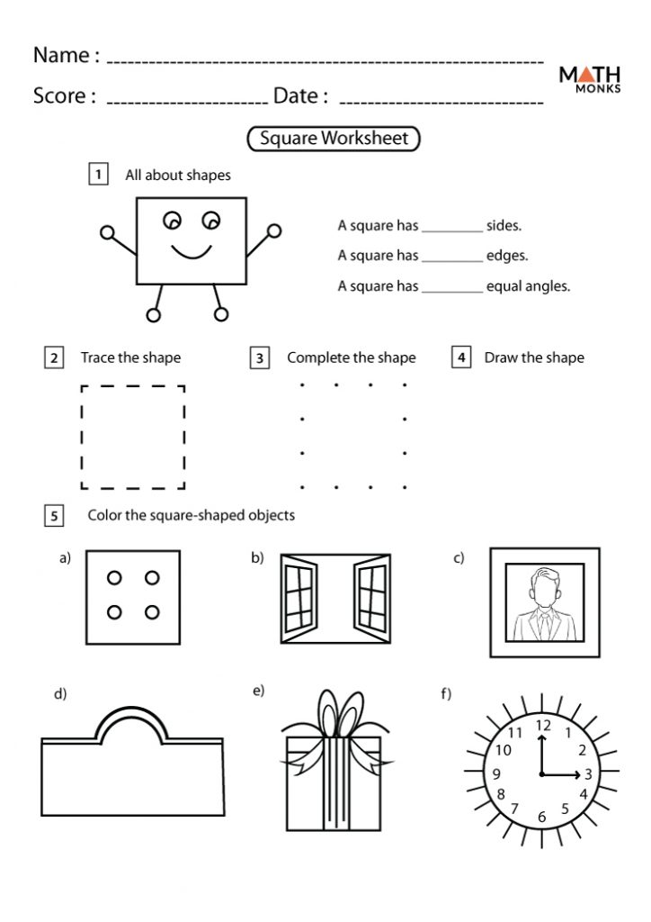 Square – Definition, Properties, Formulas