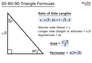 30-60-90 Triangle – Definition, Formulas, Examples