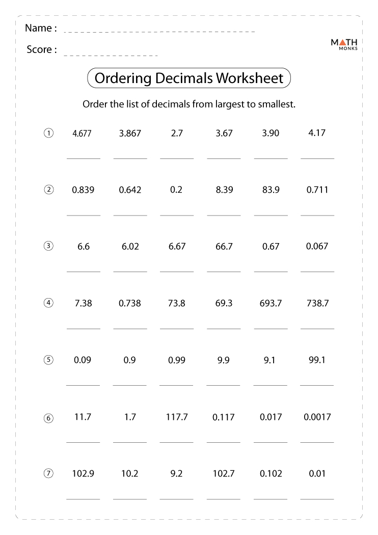 Greatest To Least Worksheets Worksheets For Kindergarten