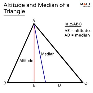 Altitude of a Triangle – Definition, Formula, Examples