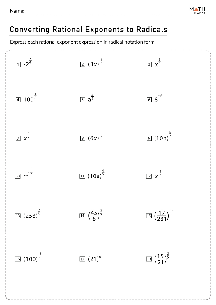 rational-exponents-and-radicals-worksheets