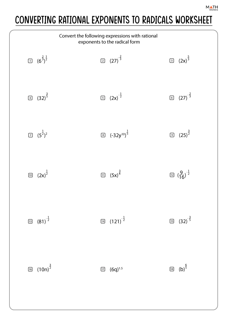 Scientfic Notation - Exponents and Roots