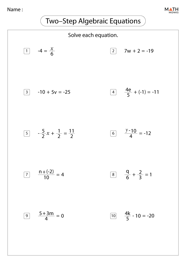 solving-two-step-equations-worksheet