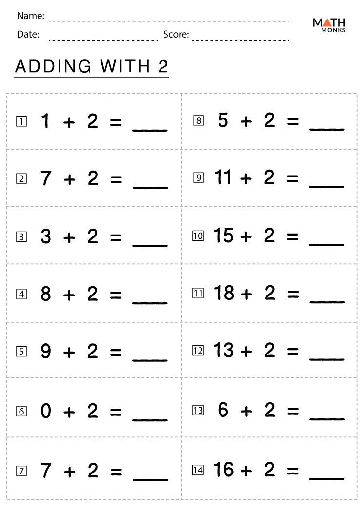 addition-worksheets-with-answer-key