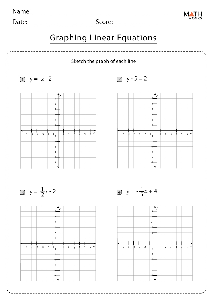 graphing-linear-equations-worksheets-with-answer-key