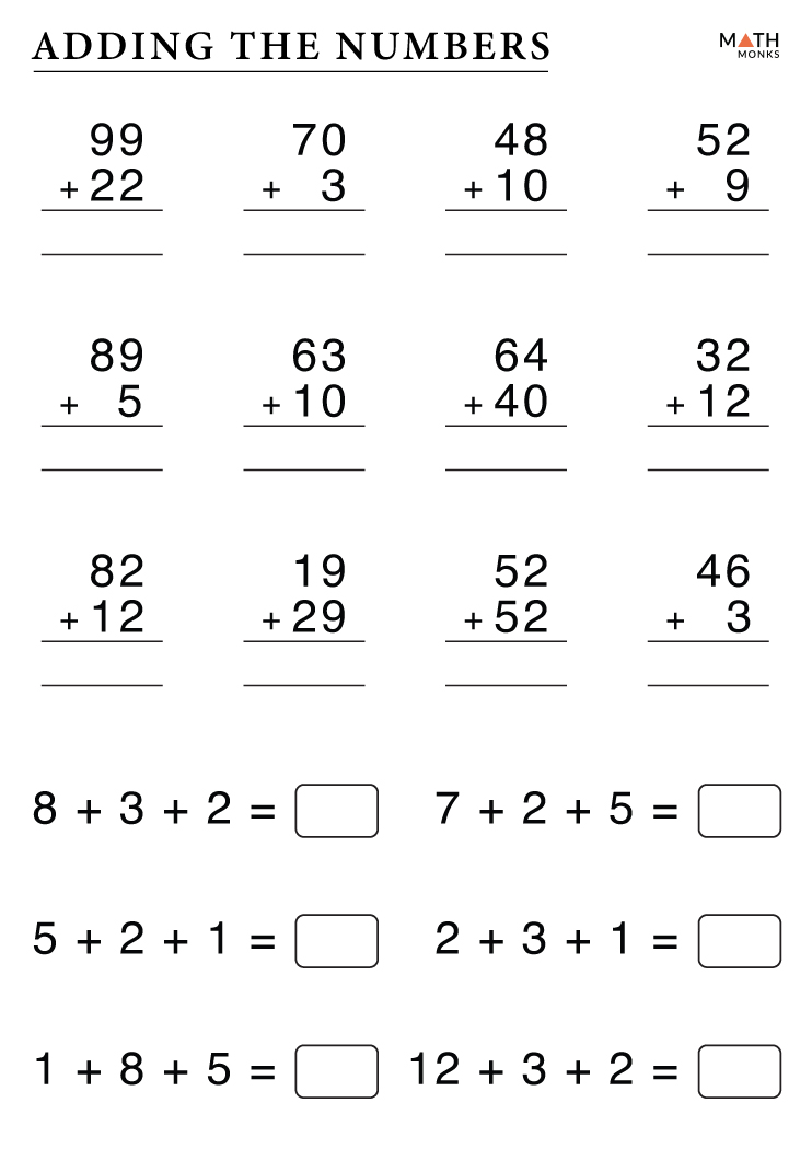 Addition With Regrouping Worksheets 1st Grade
