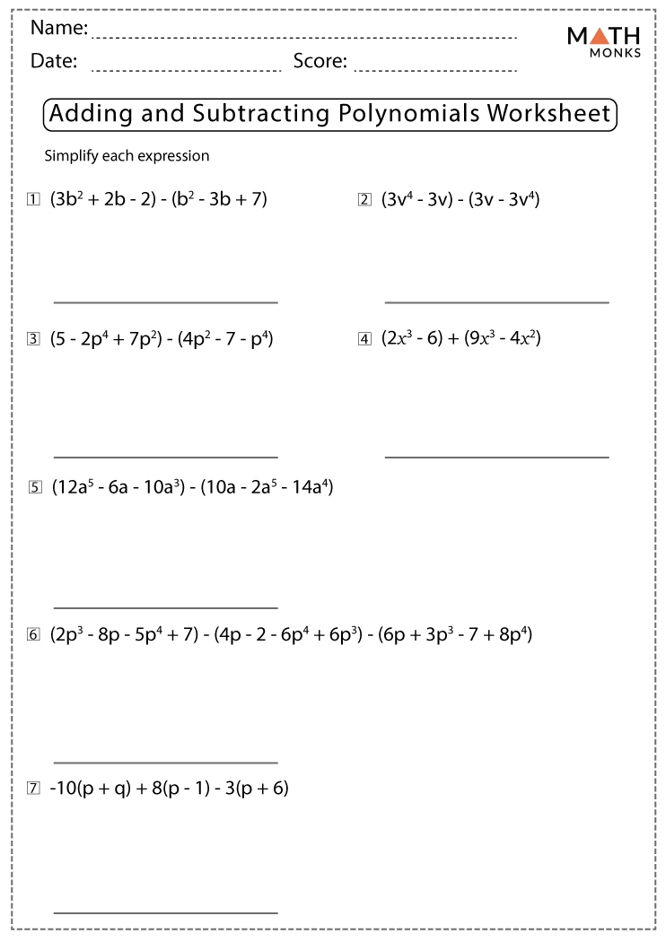 adding-and-subtracting-polynomials-worksheets-with-answer-key