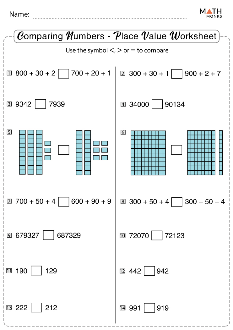 2nd-grade-math-worksheets-place-value-comparing-numbers-greater-than-less-than-lucky