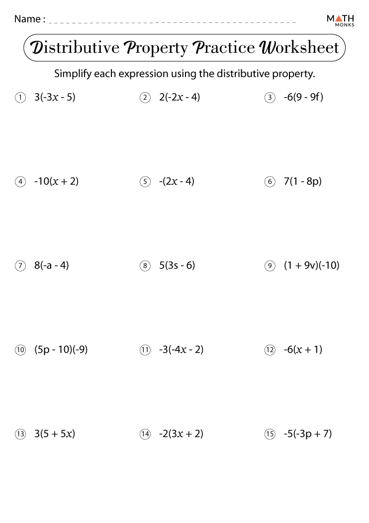 16-best-images-of-pre-algebra-worksheets-distributive-property
