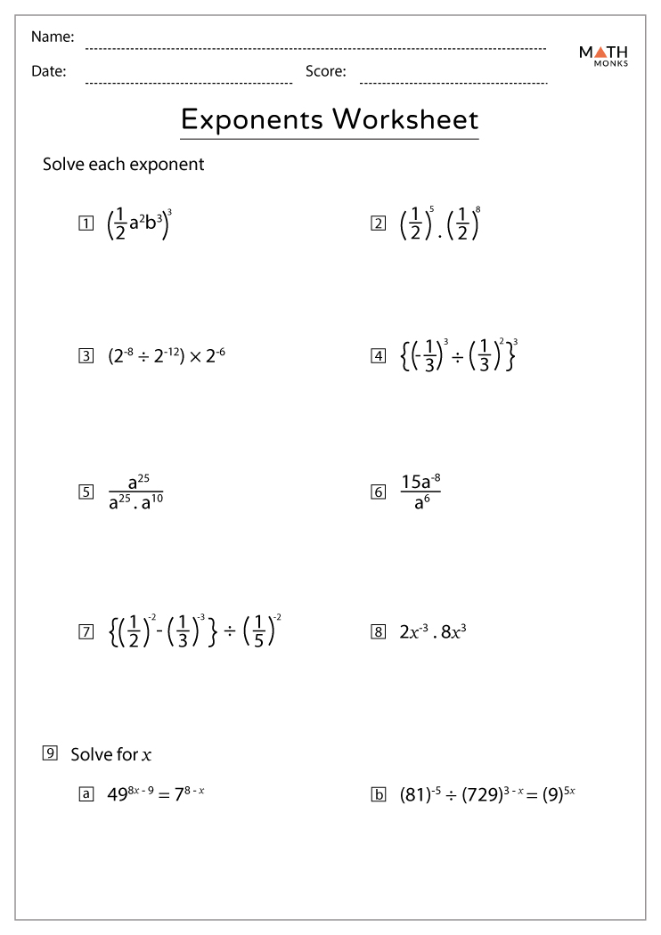 exponents-worksheets-with-answer-key