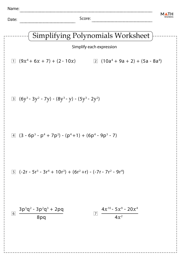 polynomials-worksheets-with-answer-key