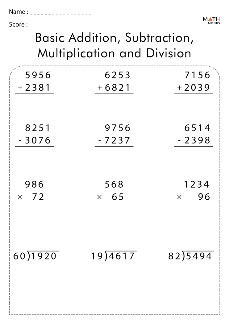 addition-subtraction-multiplication-division-worksheets-with-answer-key