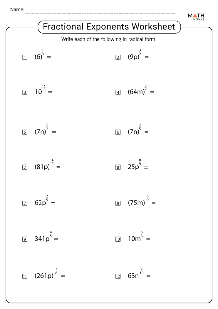 fractional-exponents-worksheets-math-monks