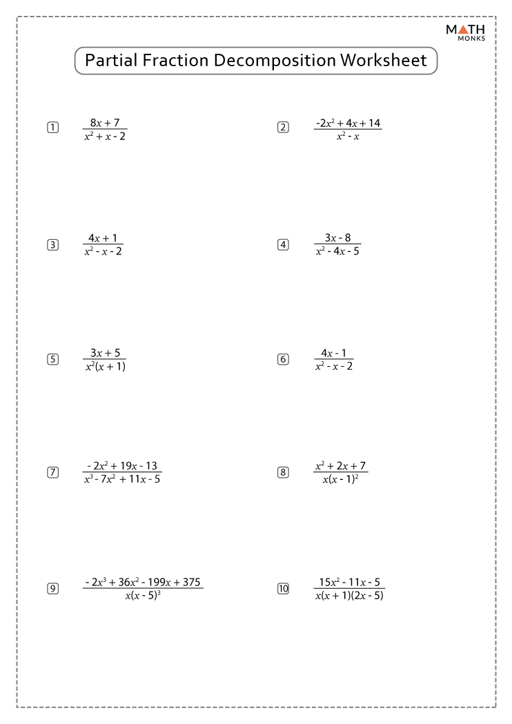 homework & practice 9 2 decompose fractions