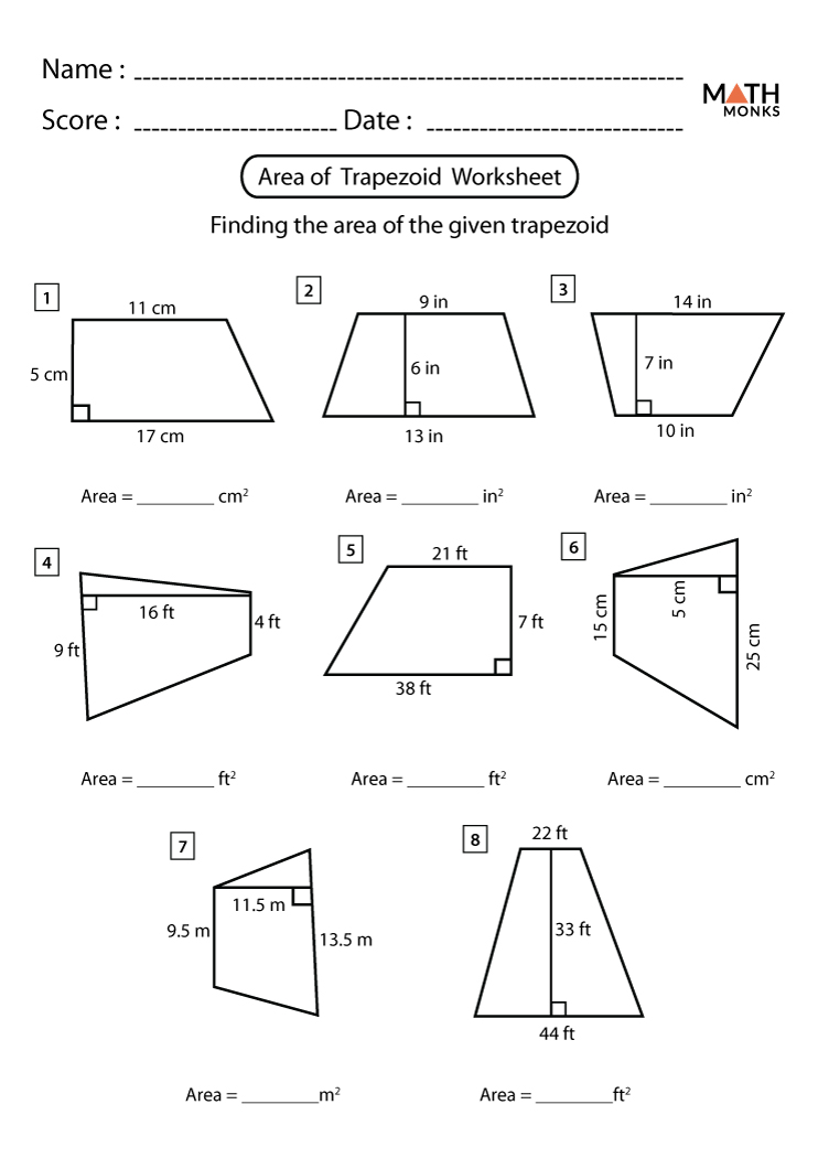 assignment 5 rectangles and trapezoids