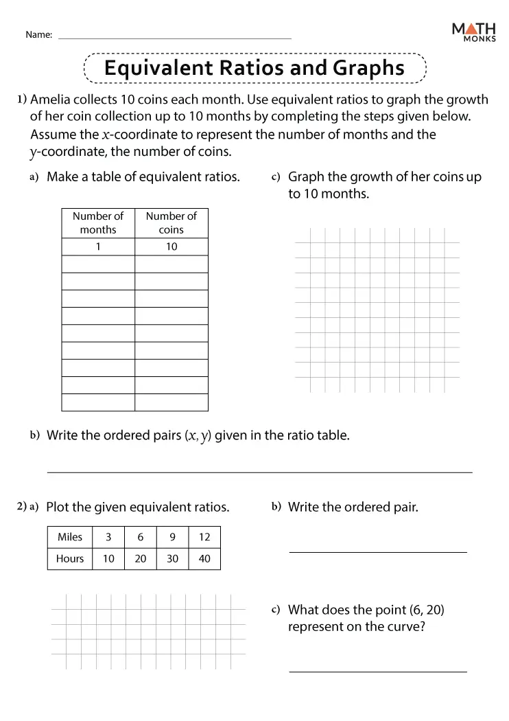 Equivalent Ratios Worksheet Grade 6 Adriansonfifth